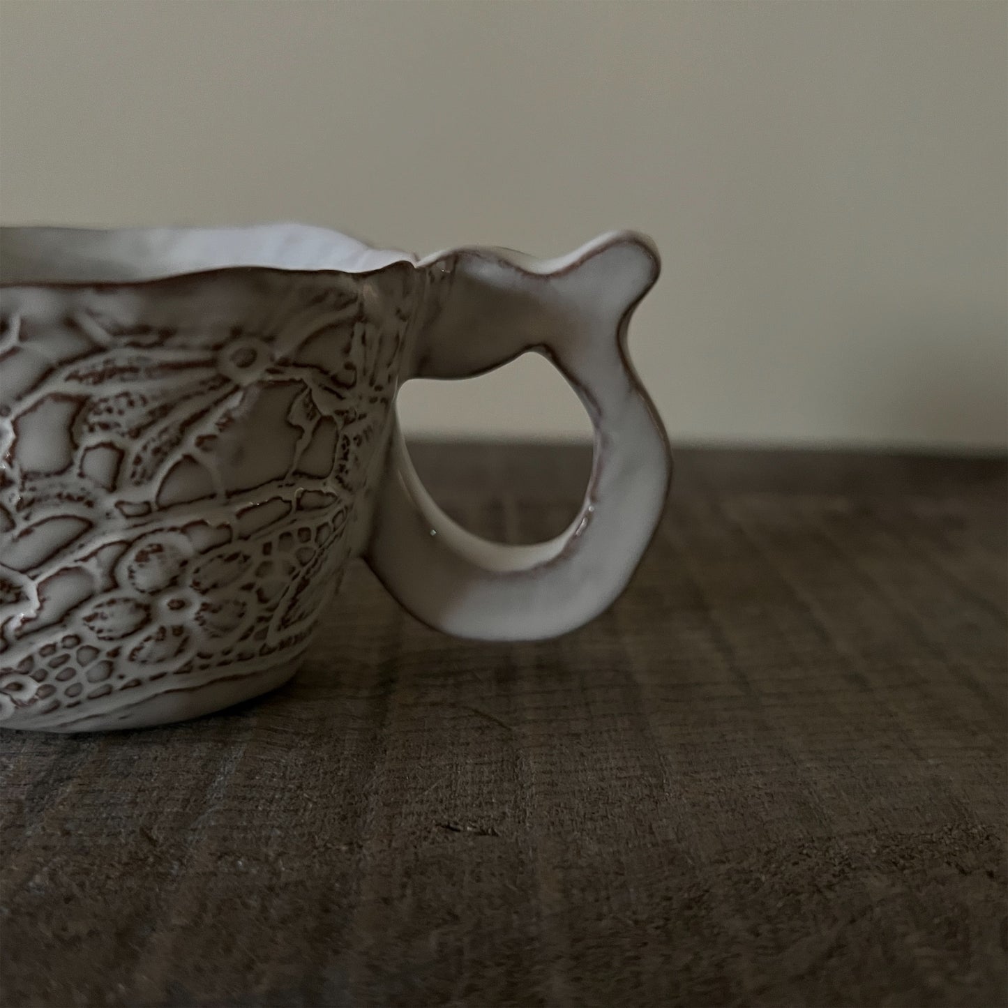 【 Valerie Casado】ティーカップ C-Tasse a The_Rouge-6