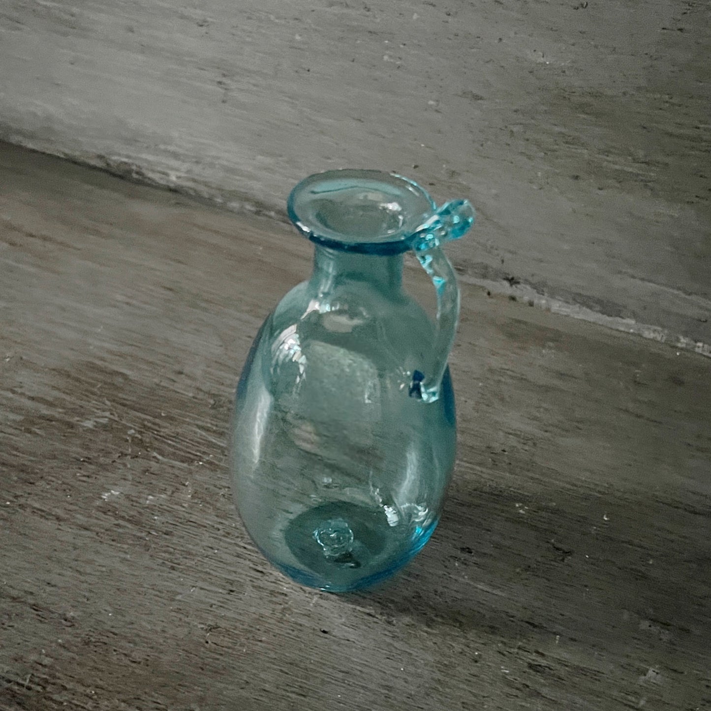 【La Soufflerie】フラワーベース Amour Avec Anse Turquoise