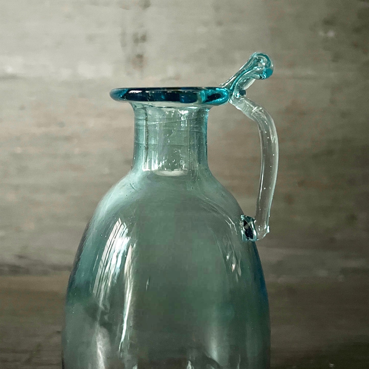 【La Soufflerie】フラワーベース Amour Avec Anse Turquoise