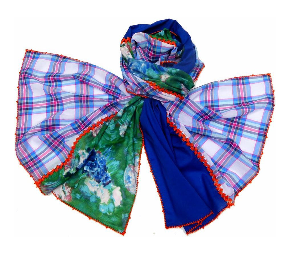 【Leo Atlante】OUPS Scarf_sky