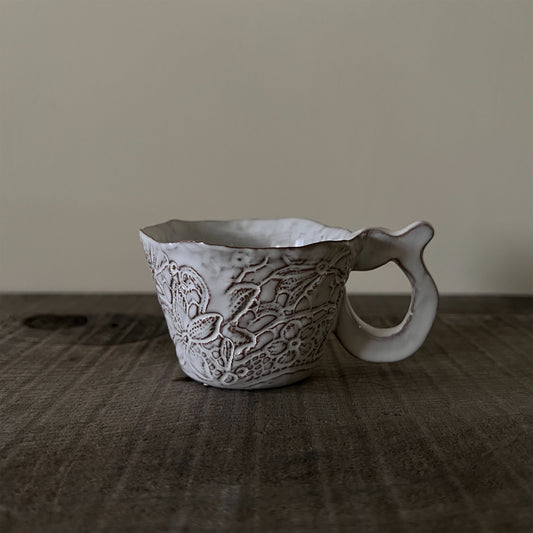 【 Valerie Casado】ティーカップ C-Tasse a The_Rouge-6