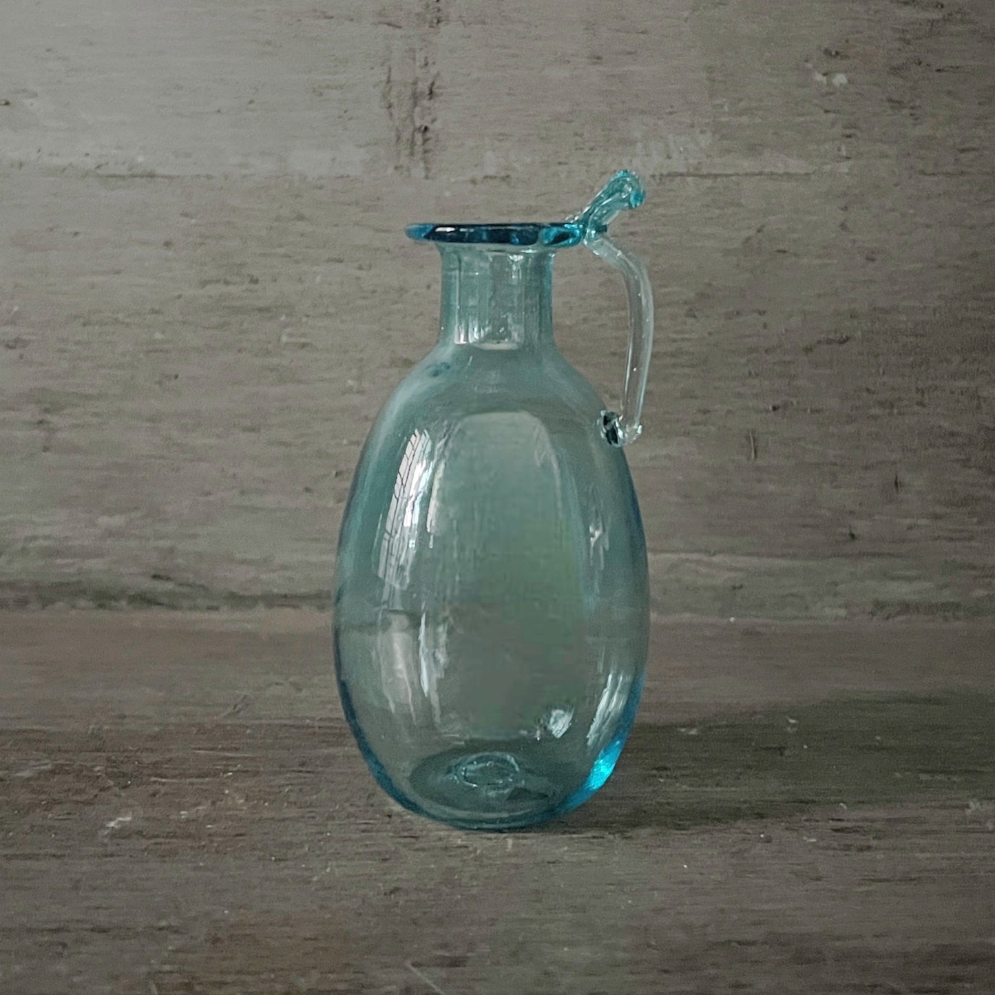 【La Soufflerie】フラワーベース Amour Avec Anse Turquoise