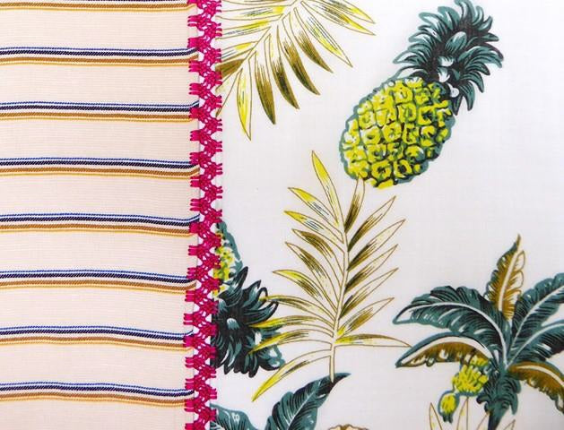 【Leo Atlante】NESNESS Scarf_palm tree green