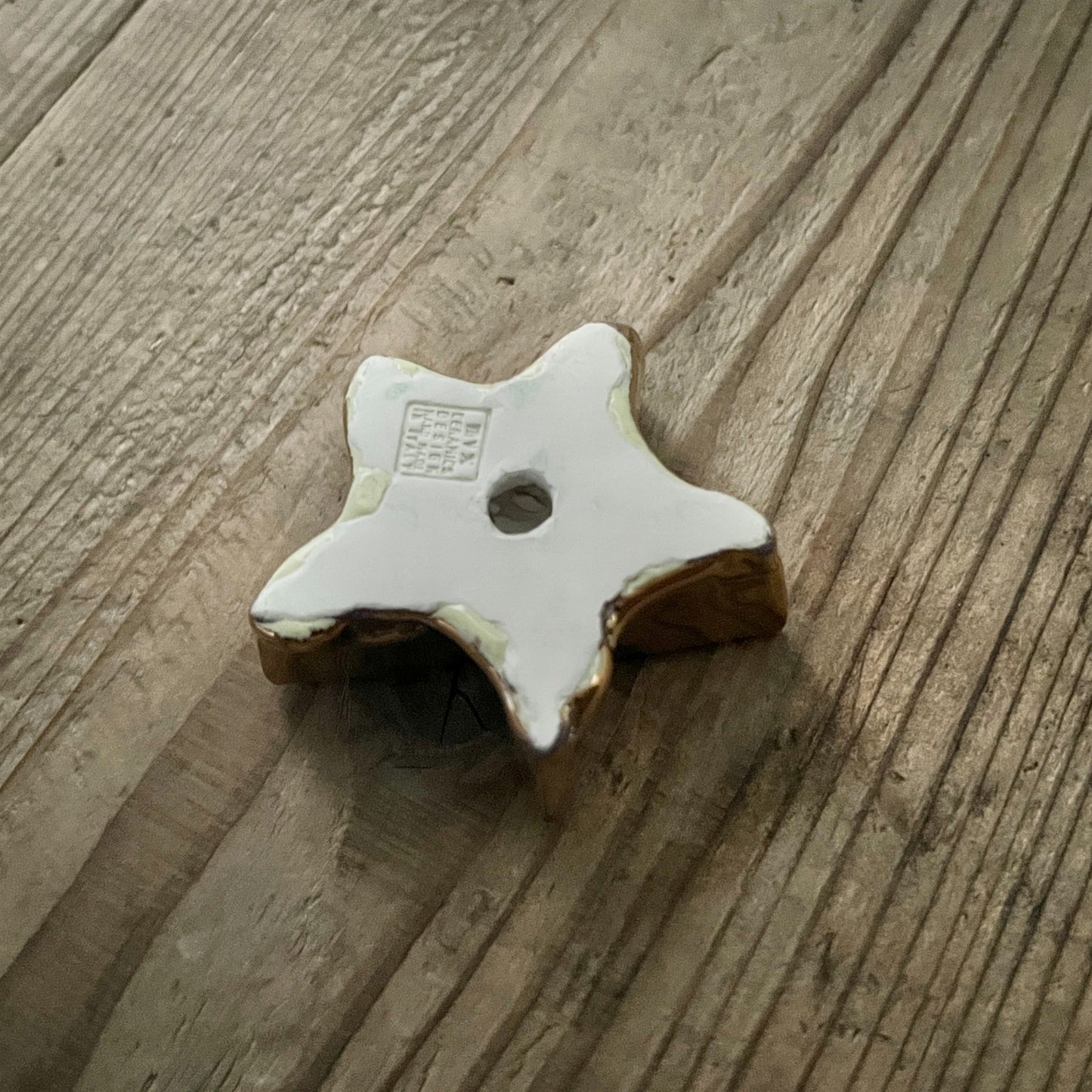 【MV% ceramics design】SMALL GOLDEN STARS