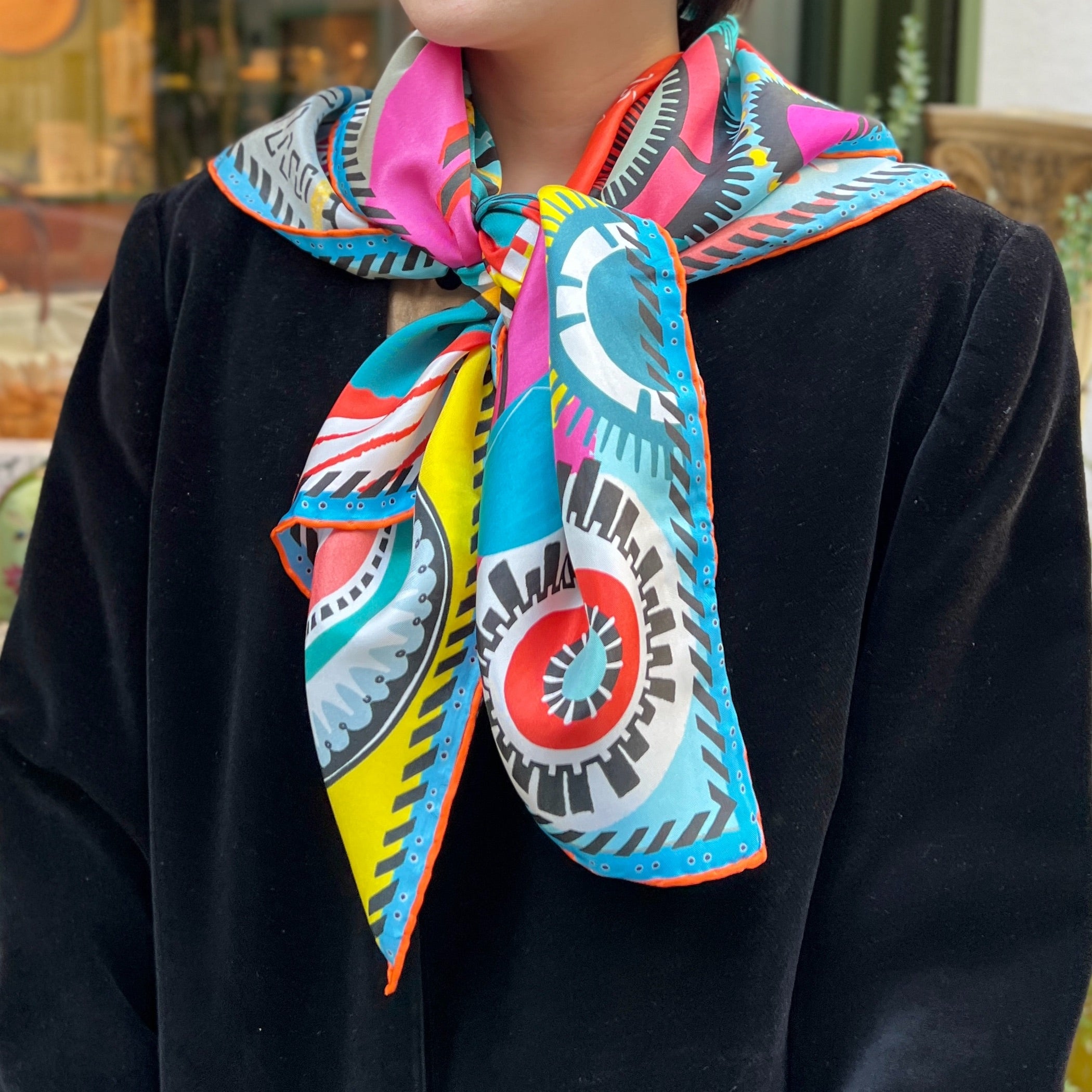 Tse & Tse associees】スカーフ FOULARD QUANTIQUE | フィールシーン