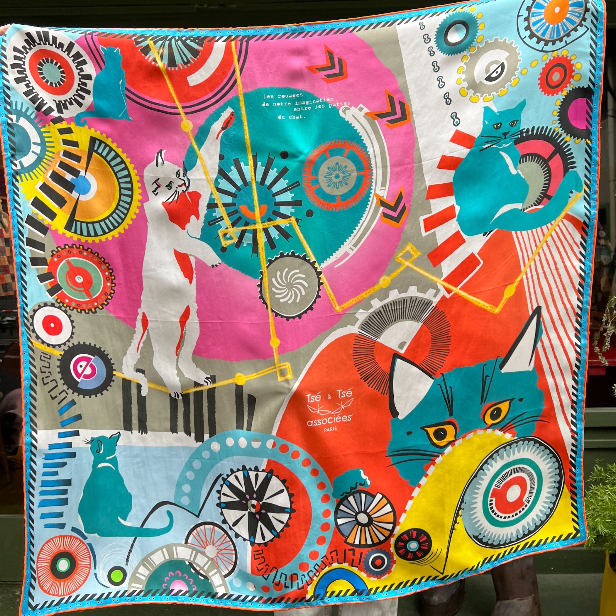 Tse & Tse associees】スカーフ FOULARD QUANTIQUE | フィールシーン