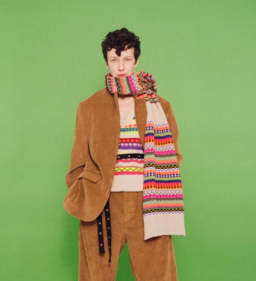 【LA FETICHE】Mens Style Corduroy Jacket