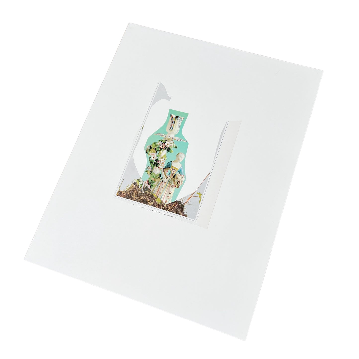 【Alison Owen】Hepherdess in Violets(& Boy in violets)_Collage