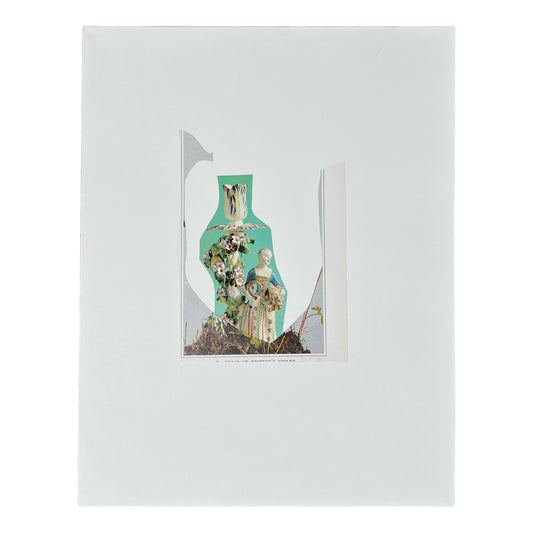 【Alison Owen】Hepherdess in Violets(& Boy in violets)_Collage