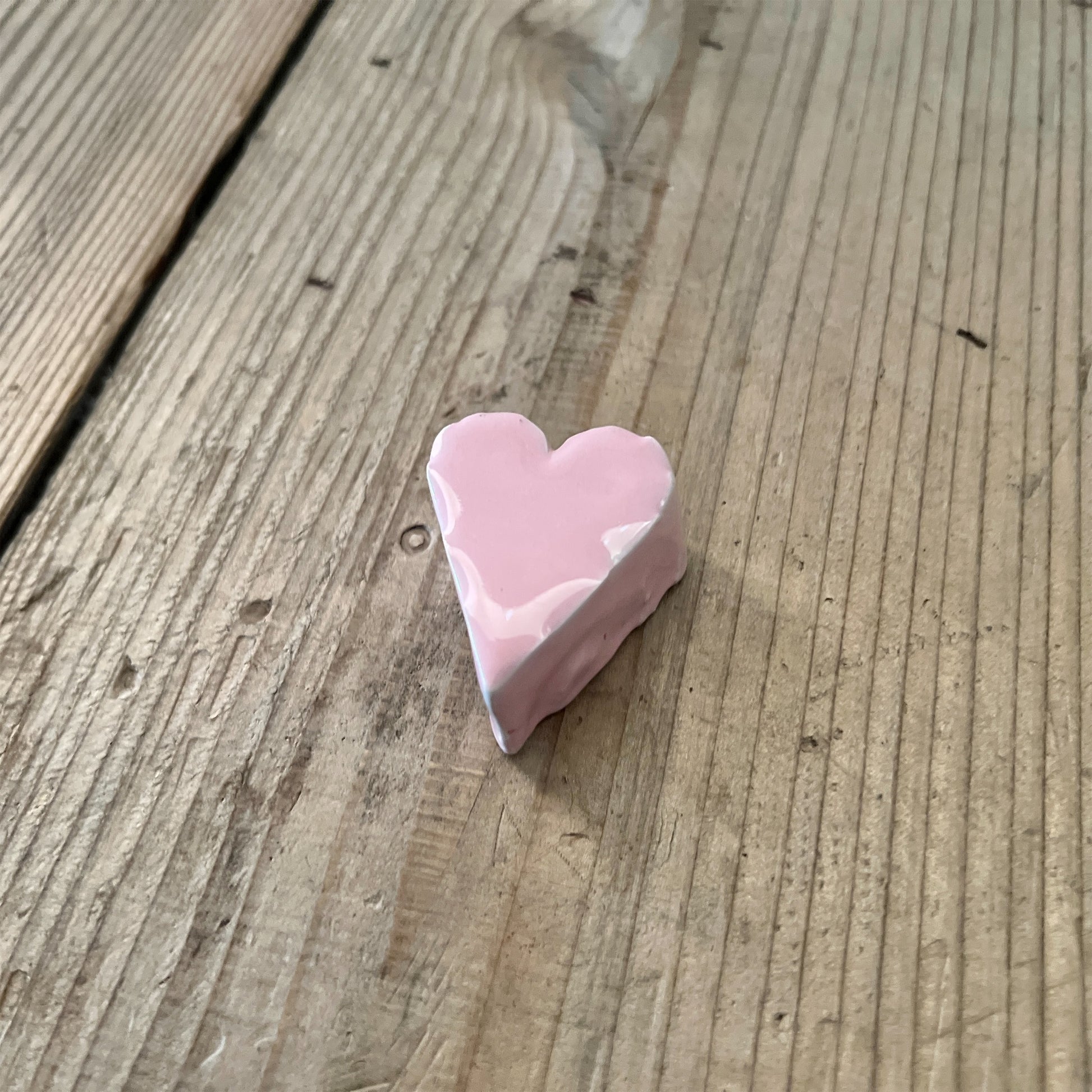 【MV% ceramics design】Small Rose Heart