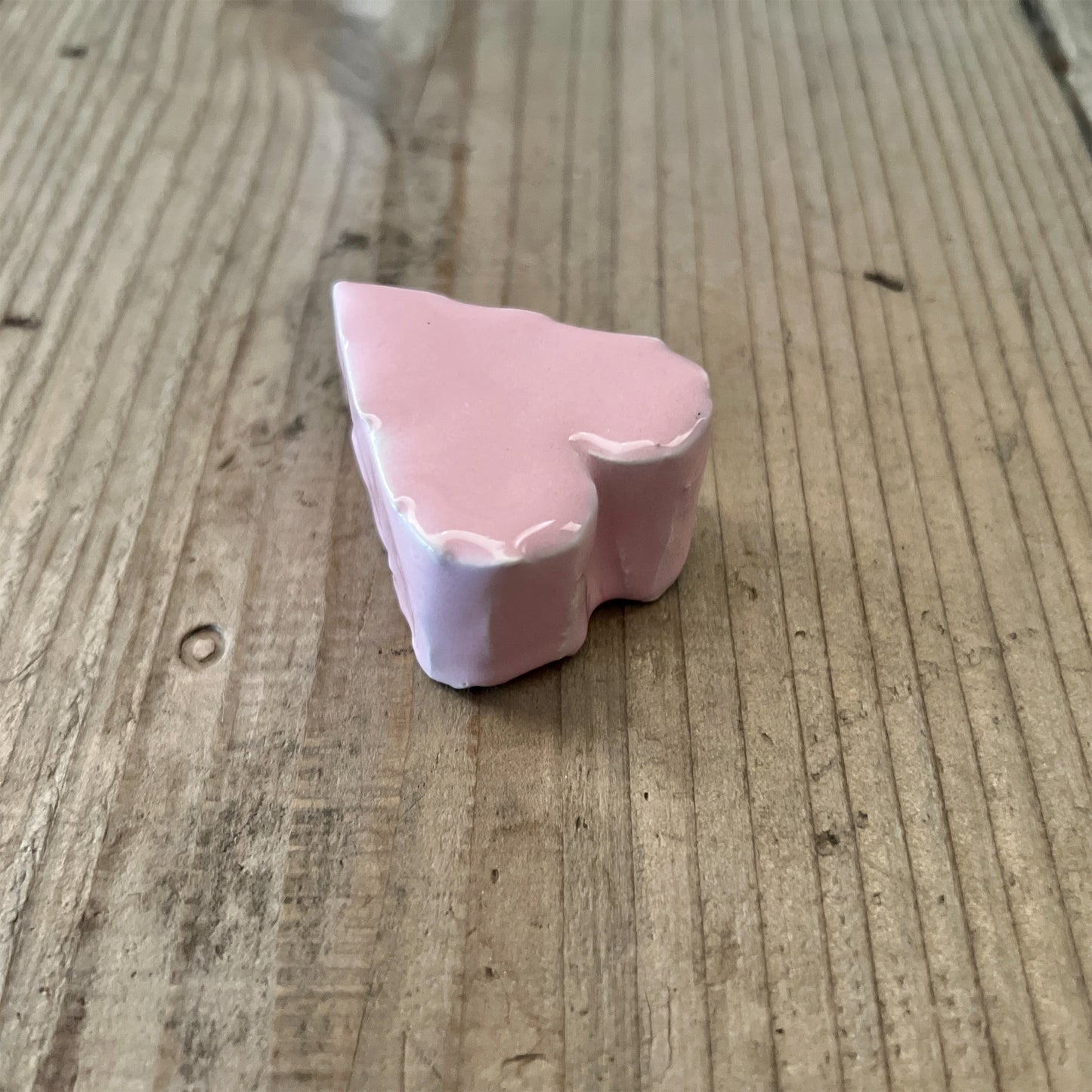 【MV% ceramics design】Small Rose Heart