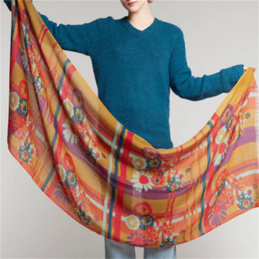 【Les Touristes】ストール_WOOL 038_70x180
