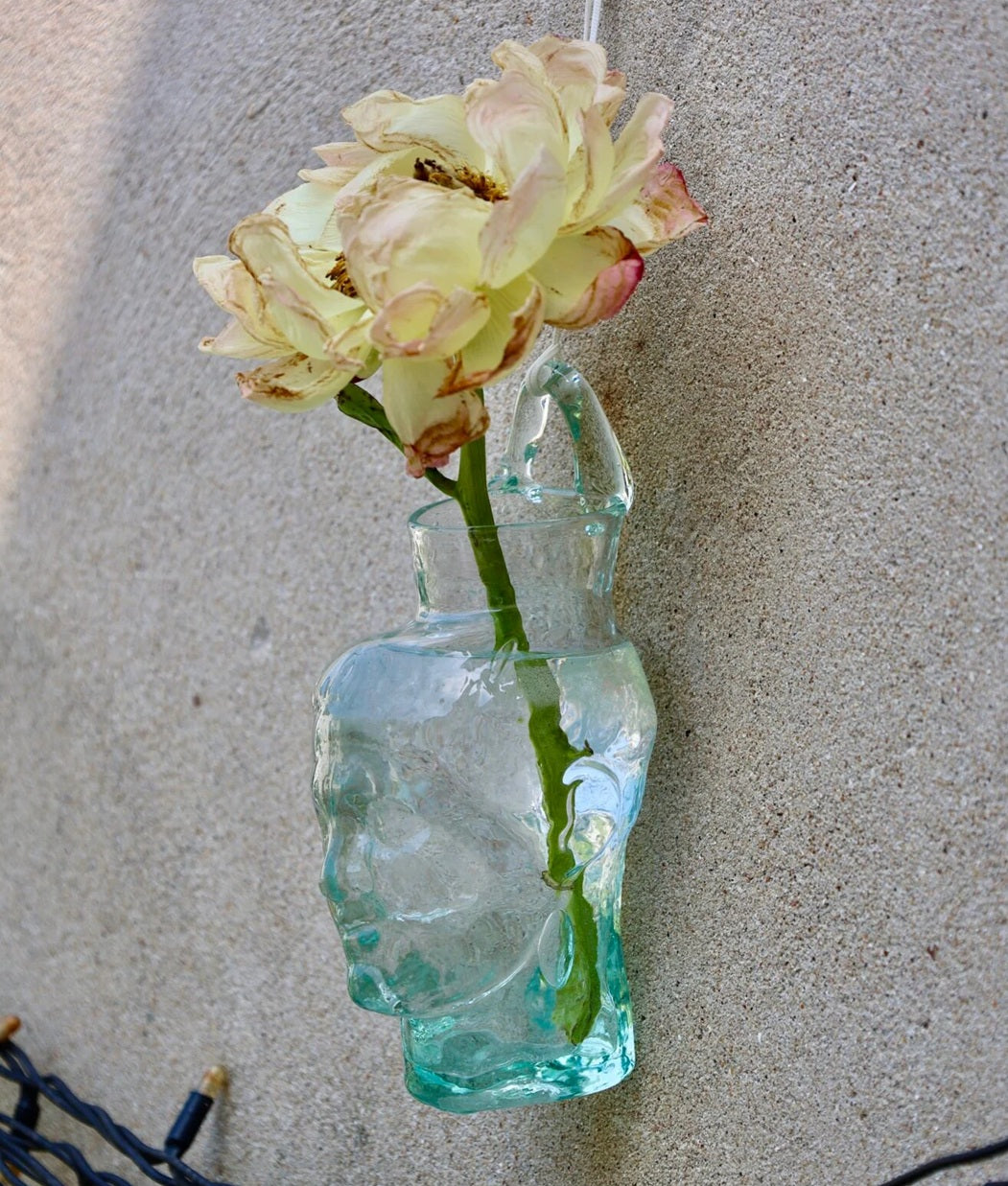 【La Soufflerie】フラワーベース Simon Wall-Mounted Vase Transparent