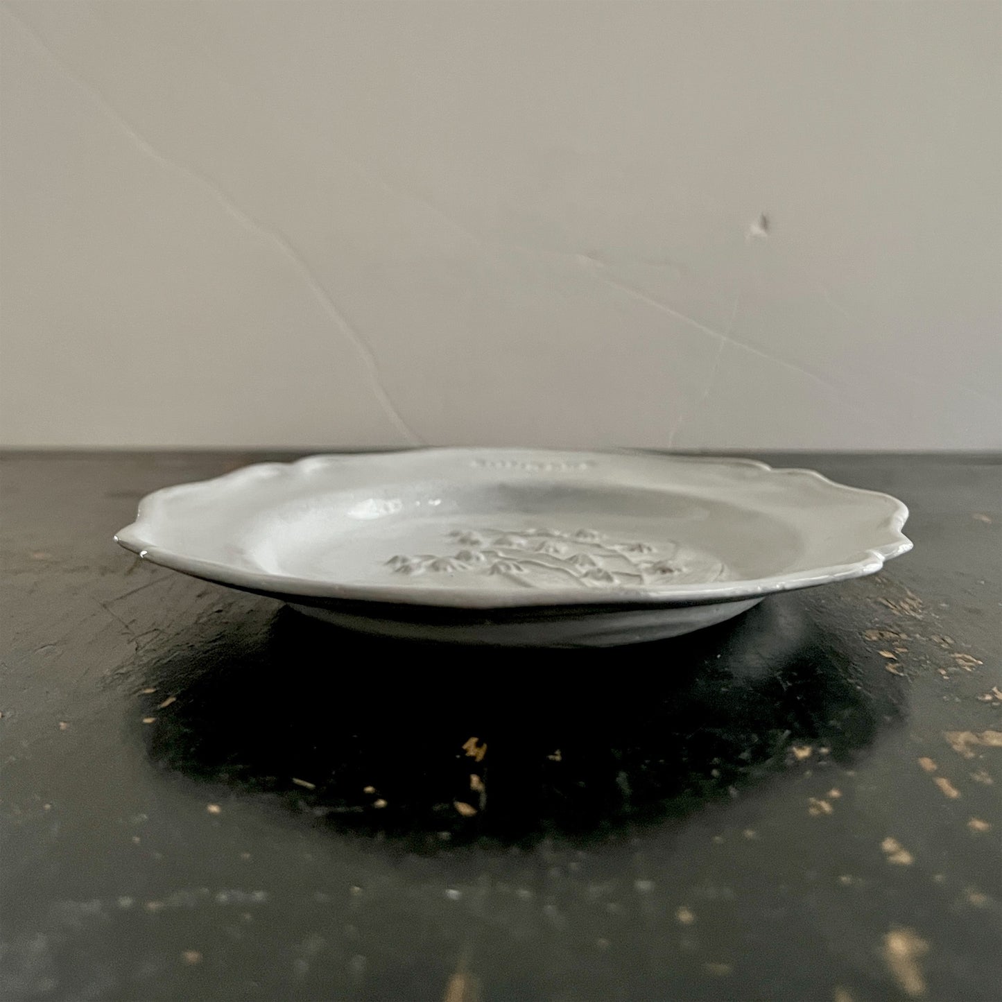 【Astier de Villatte】Fleurs Dessert Plate Lily of the Valley
