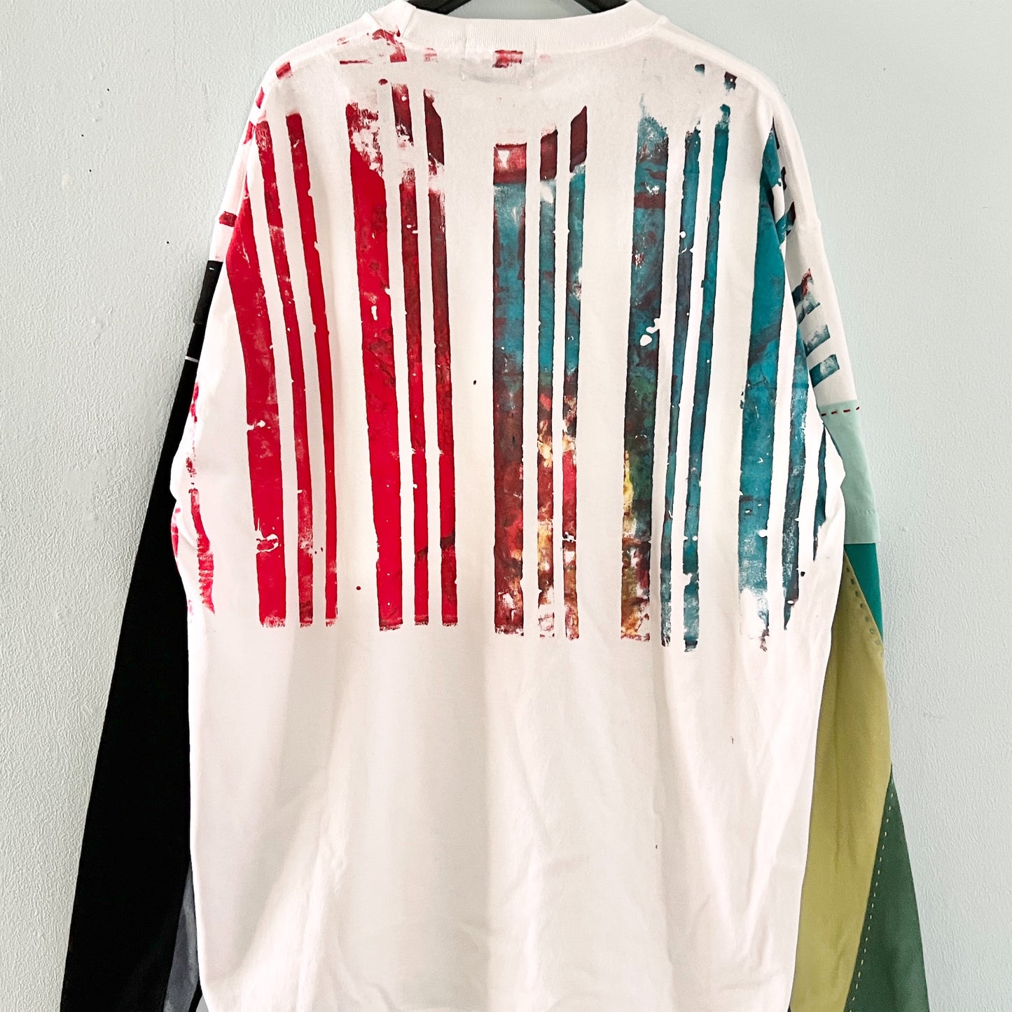 【nisai】古着解体再構築のロンT R023