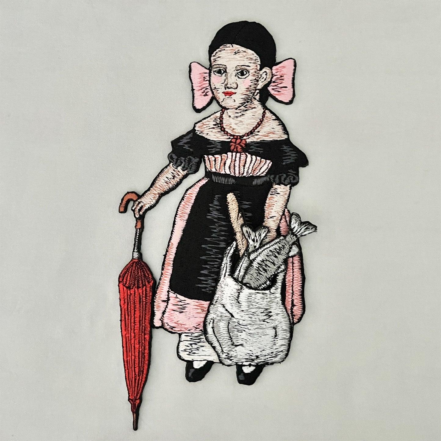 【ma.macaron】買い物少女と猫