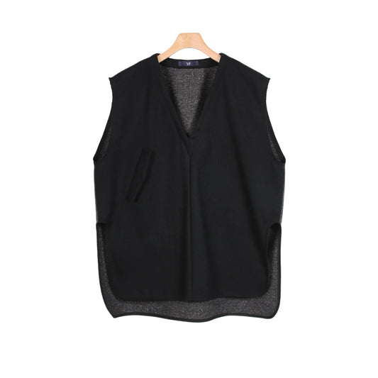 【ohta】black vest st-118