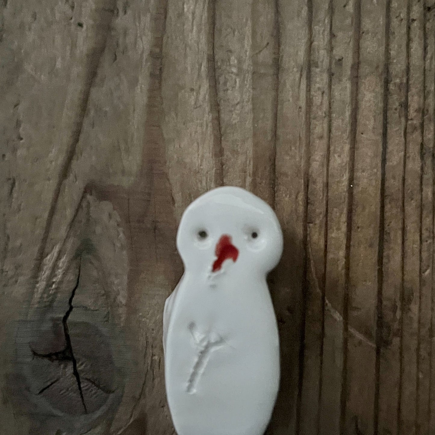 【MV% ceramics design】MINI SNOW MAN