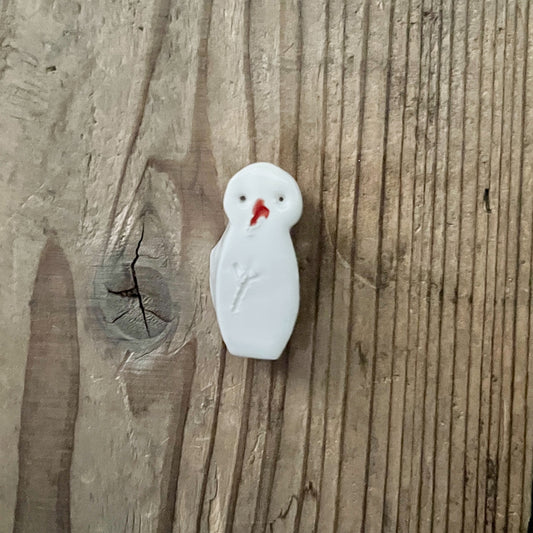 【MV% ceramics design】MINI SNOW MAN