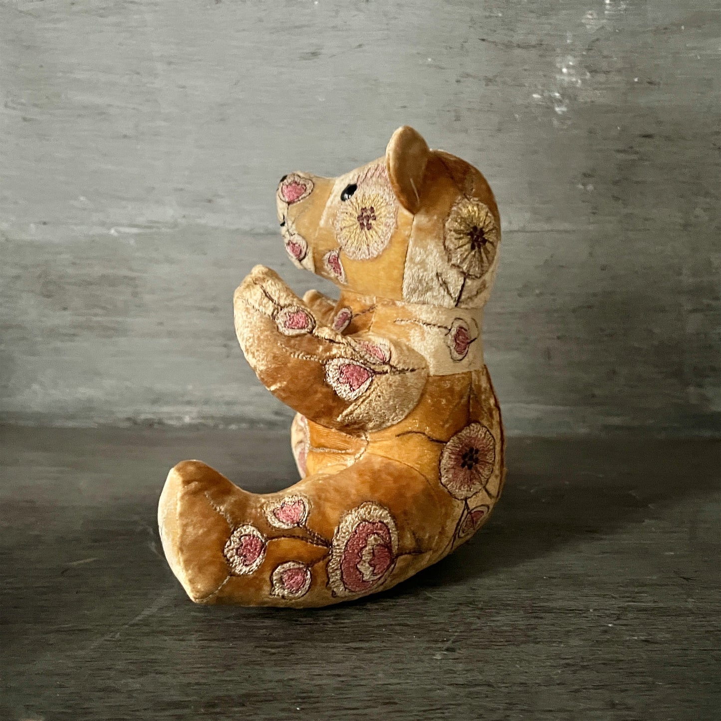 【Anke Drechsel】シルクベルベット Bear_Shaded Oro