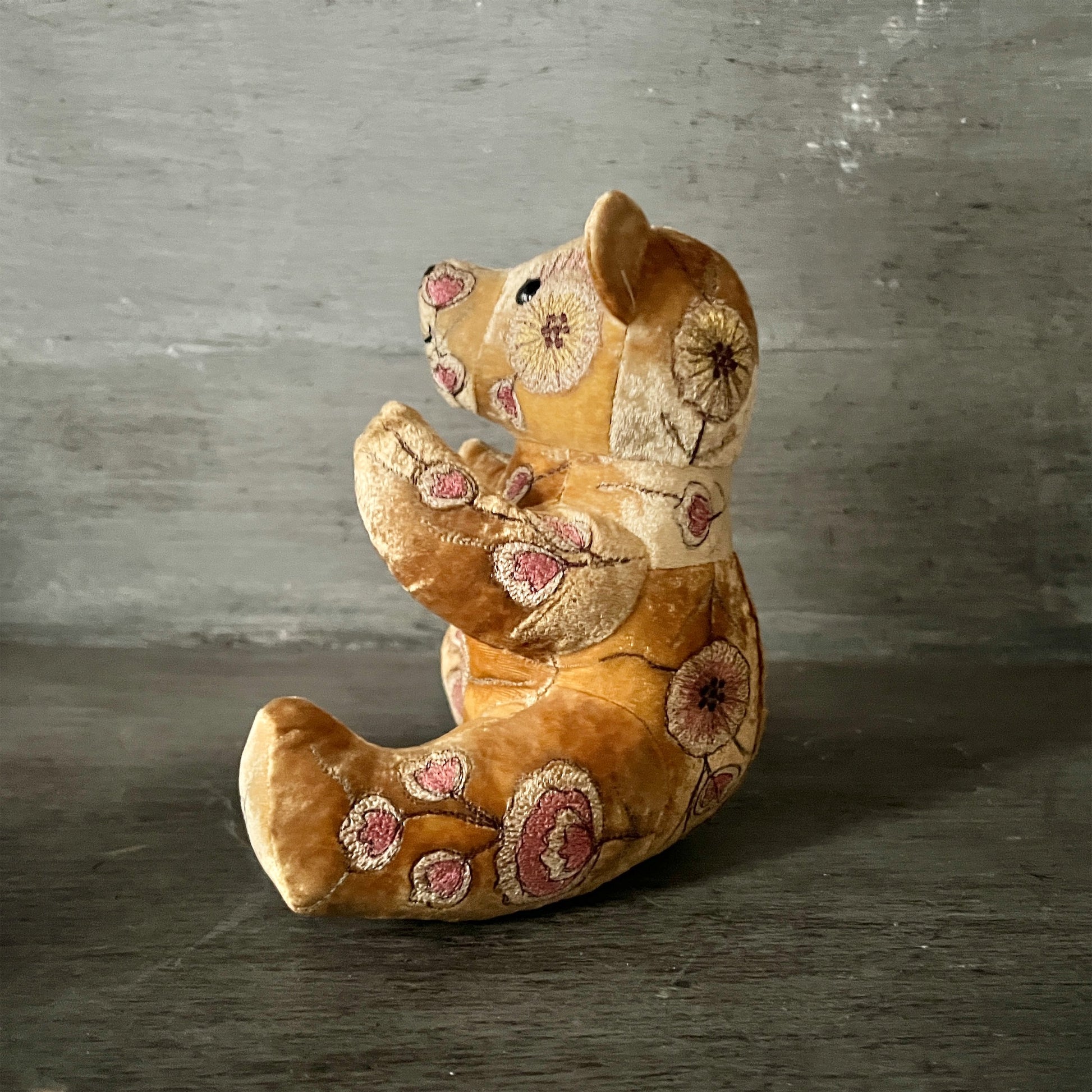 【Anke Drechsel】シルクベルベット Bear_Shaded Oro