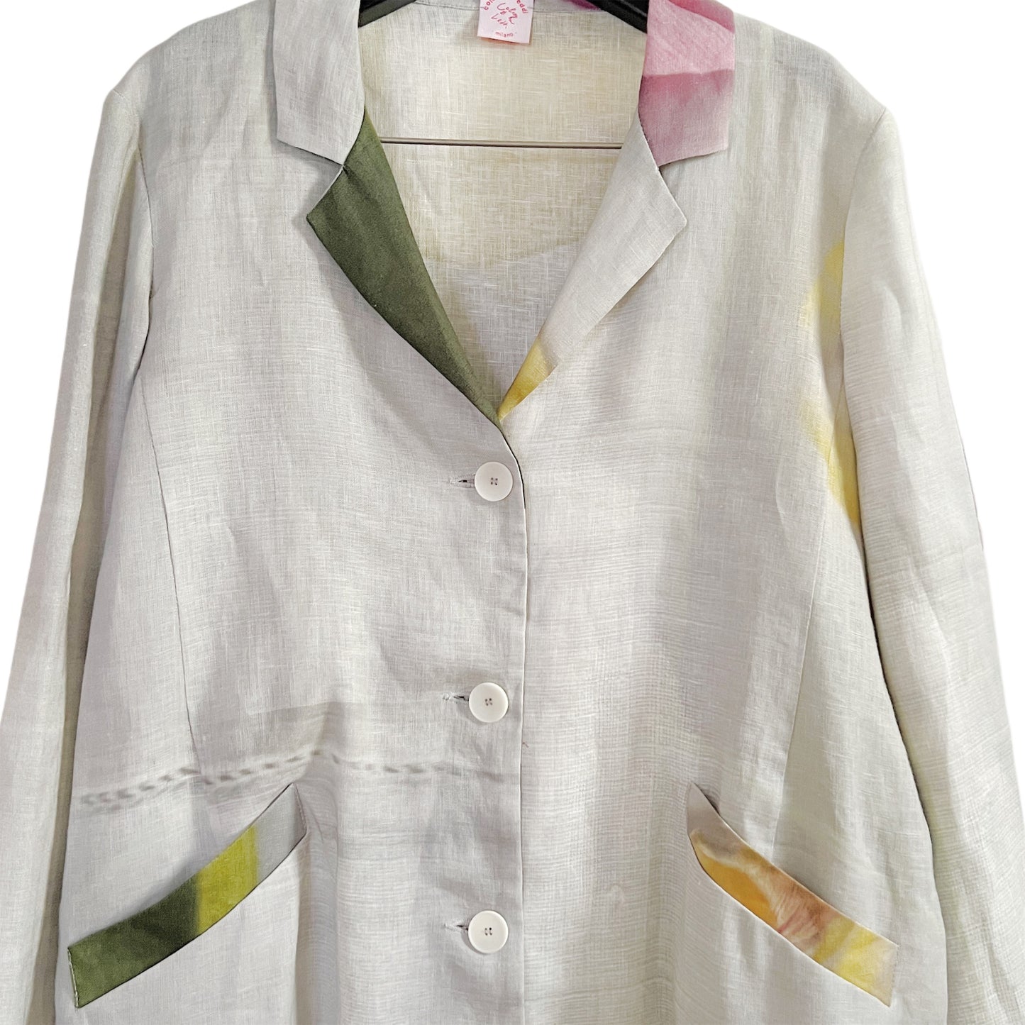 【Colomba Leddi】COAT_LINEN_three tulips