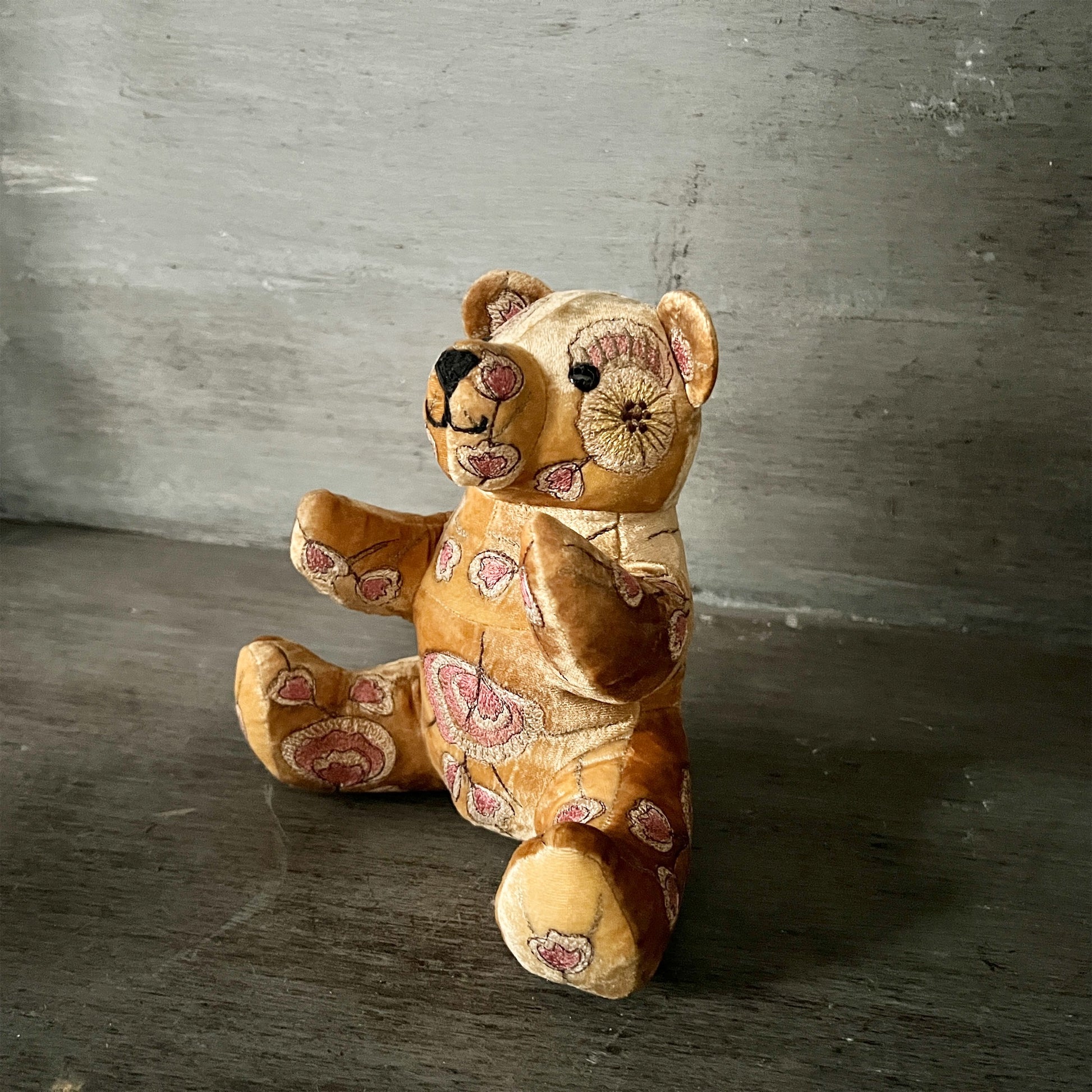 【Anke Drechsel】シルクベルベット Bear_Shaded Oro