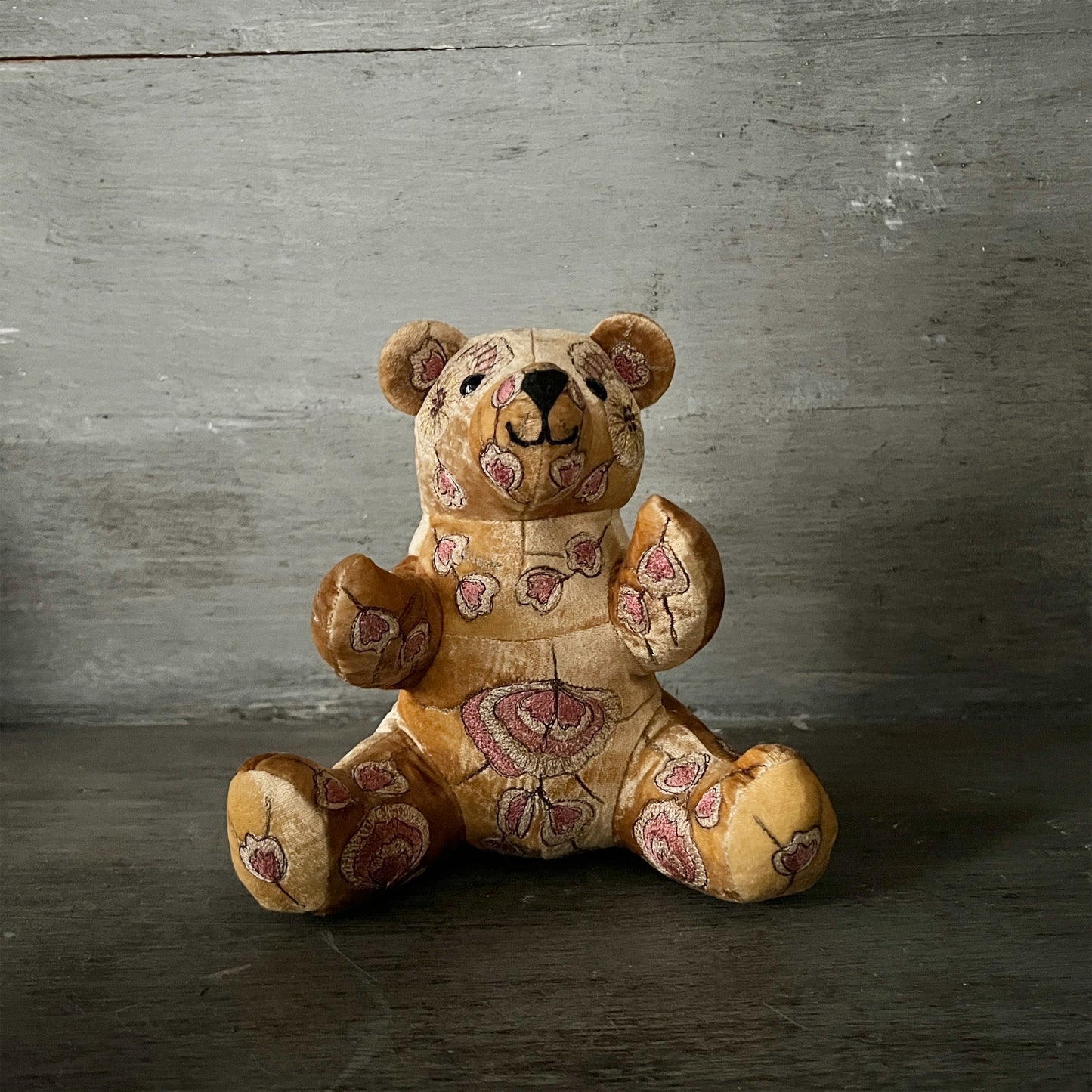 【Anke Drechsel】シルクベルベット Bear_Shaded Oro