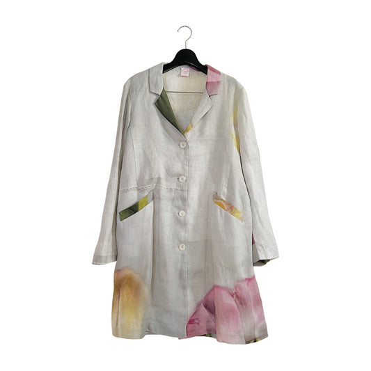 【Colomba Leddi】COAT_LINEN_three tulips