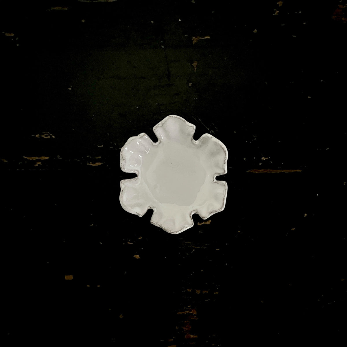 【Astier de Villatte】Small Chou Dish with Six Petals