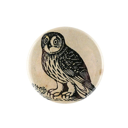 【JOHN DERIAN】ポケットミラー Iconic Owl