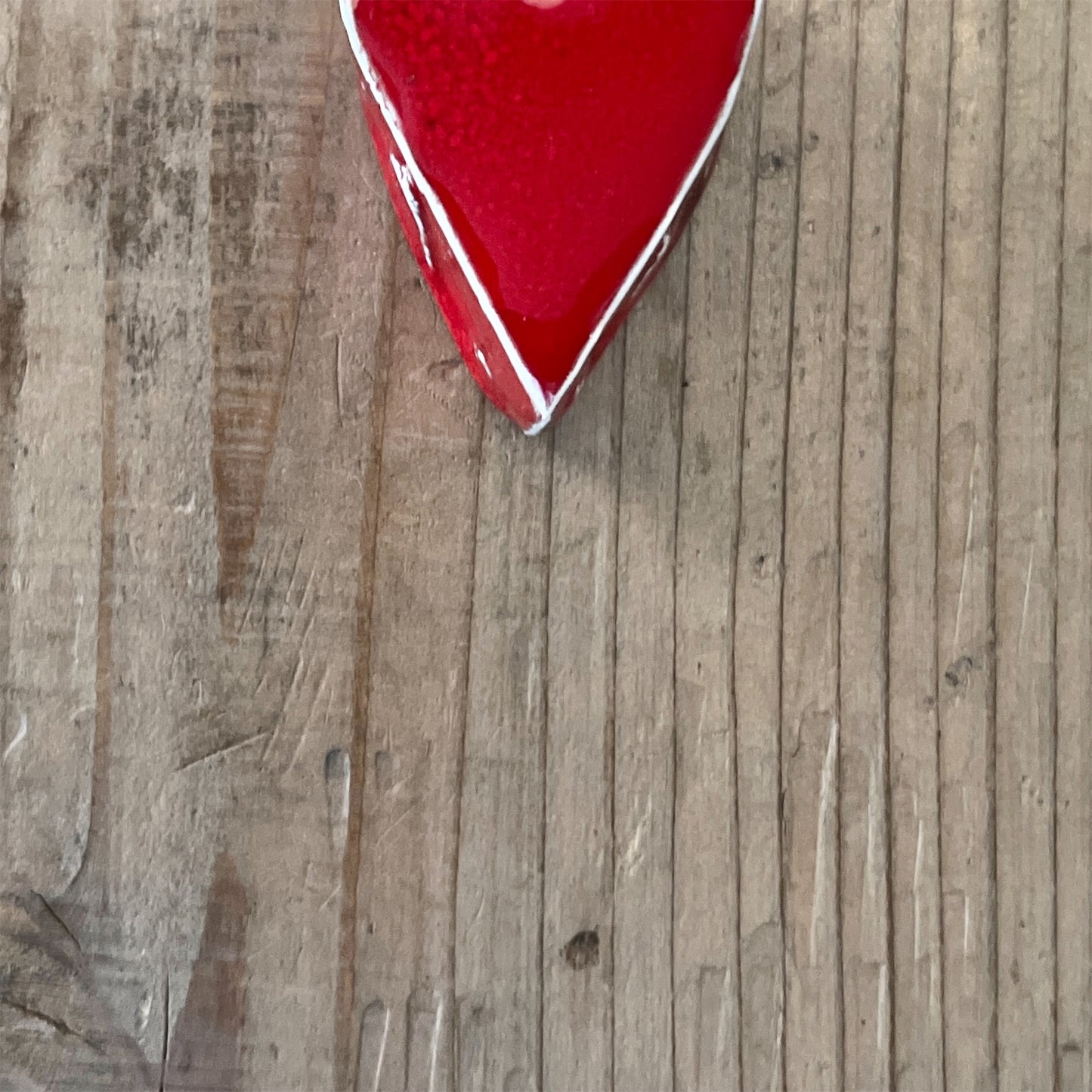 【MV% ceramics design】Small Red Heart
