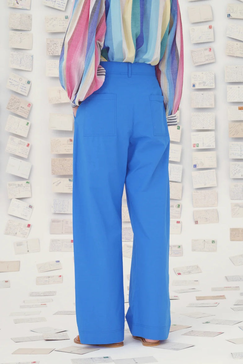 【Mii Collection】solid dyed cotton pant/116