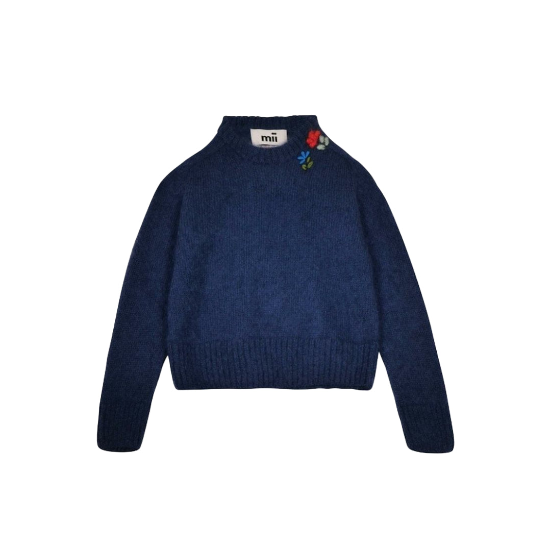 【Mii Collection】Knitted Hand Embroidered Jumper #82