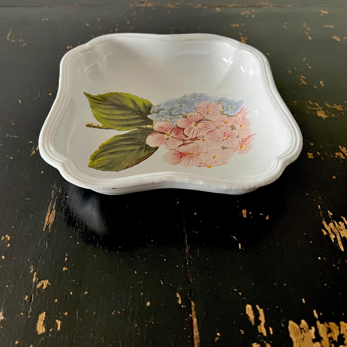 【Astier de Villatte】John Hydrangea Flower スーププレート