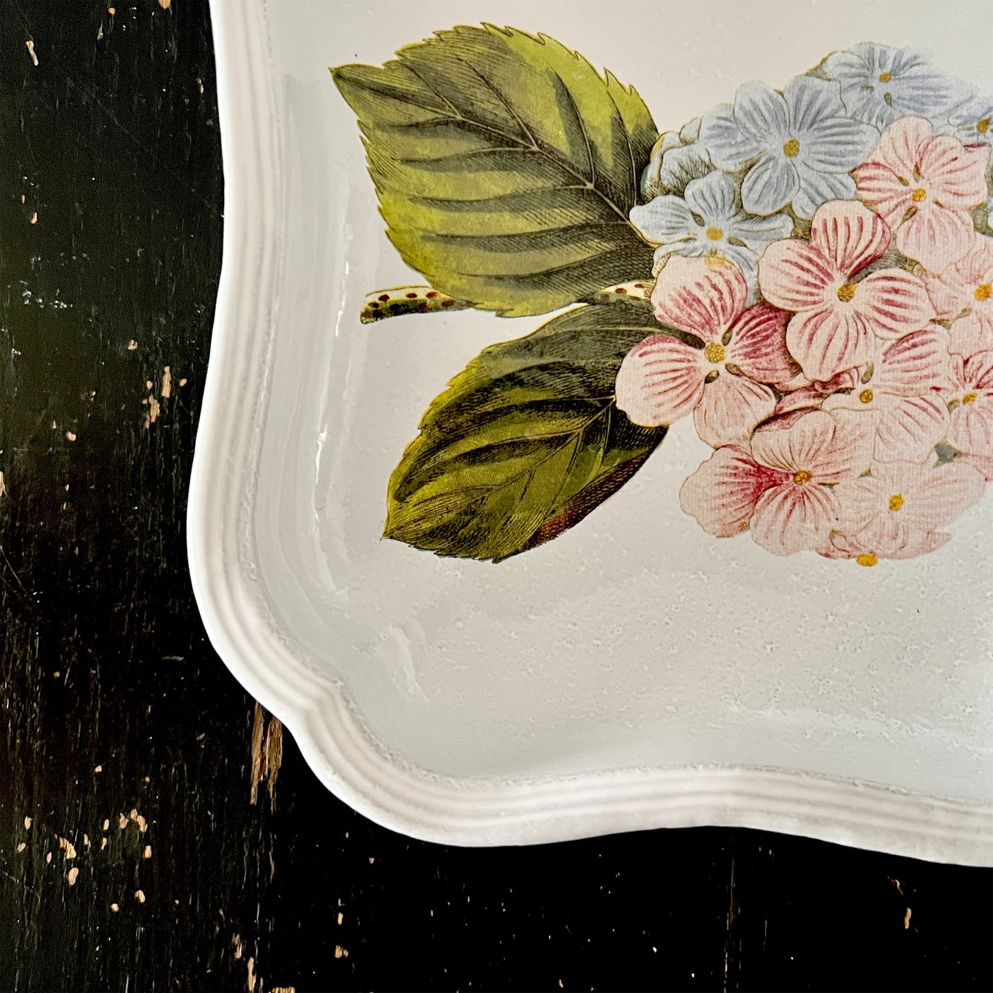 【Astier de Villatte】John Hydrangea Flower スーププレート