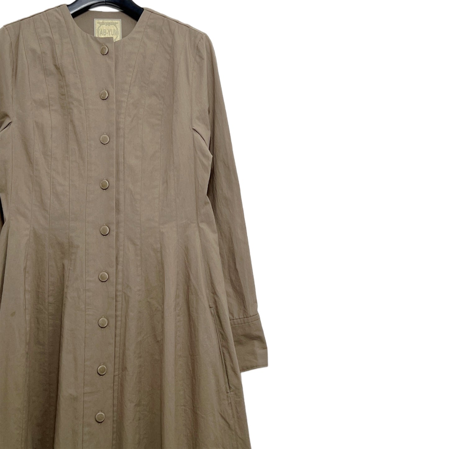 【YAB-YUM】VERTICAL CUT COAT GRAY 242303-1