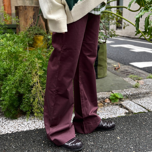 【Mii Collection】Plain Woven Tight Fit Pant #112