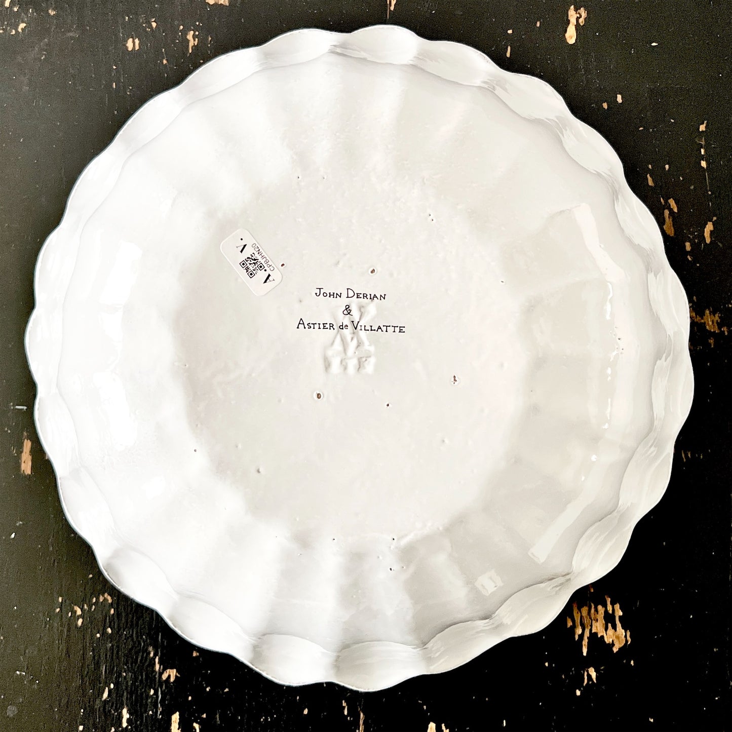 【Astier de Villatte】Sitting Frog ラージサラダボウル