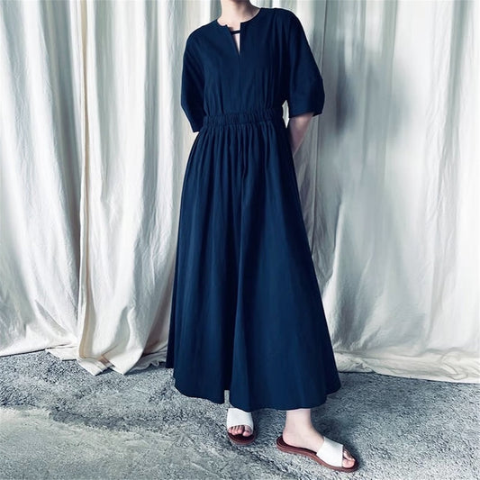 【ohta】navy dress op-35N