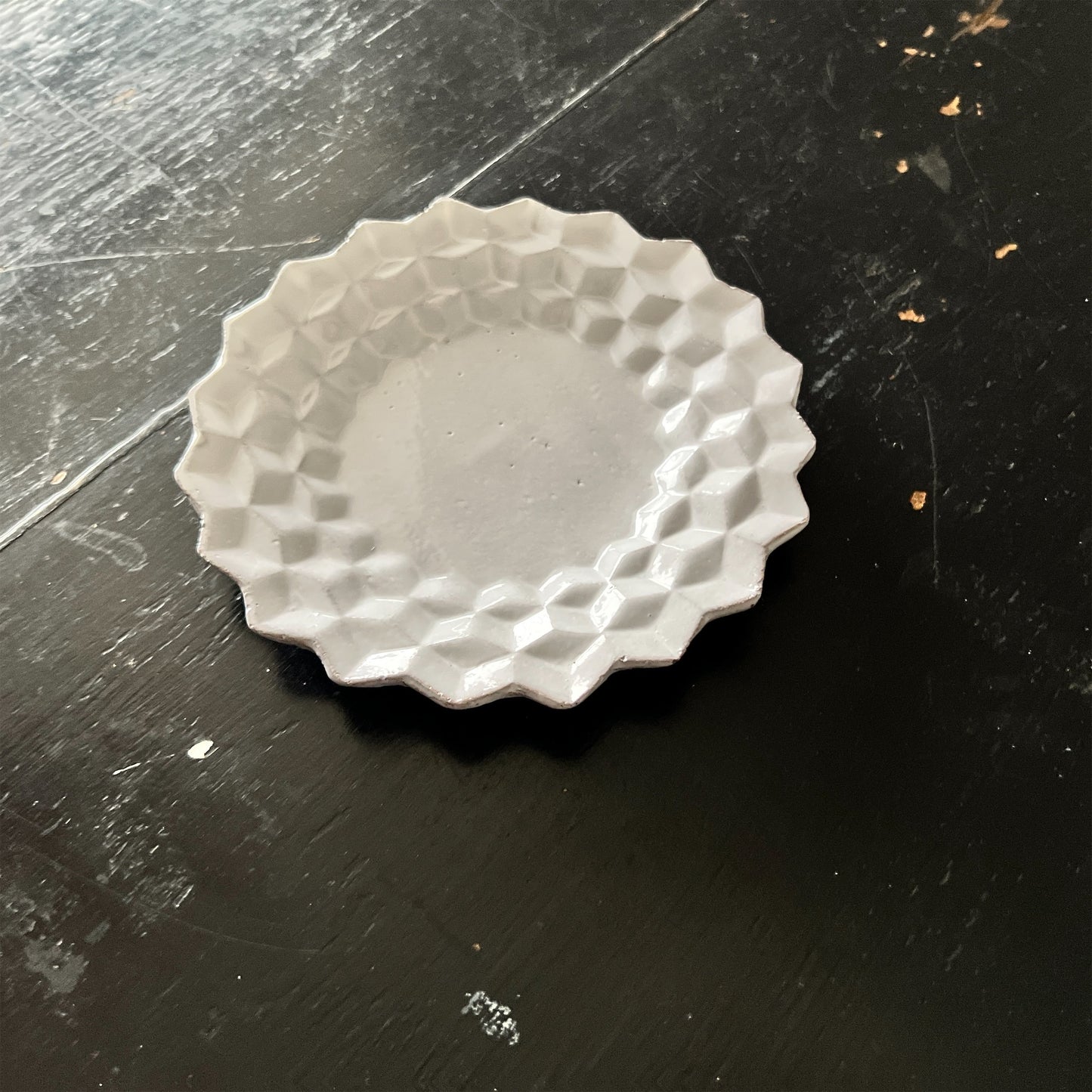 【Astier de Villatte】Cube ソーサー