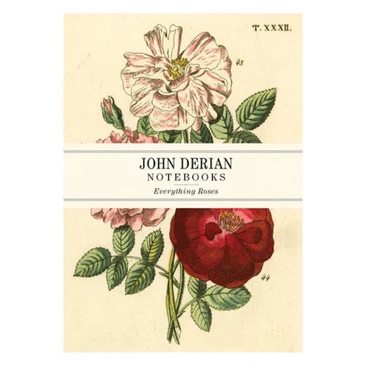 【JOHN DERIAN】EVERYTHING ROSES NOTEBOOK SET