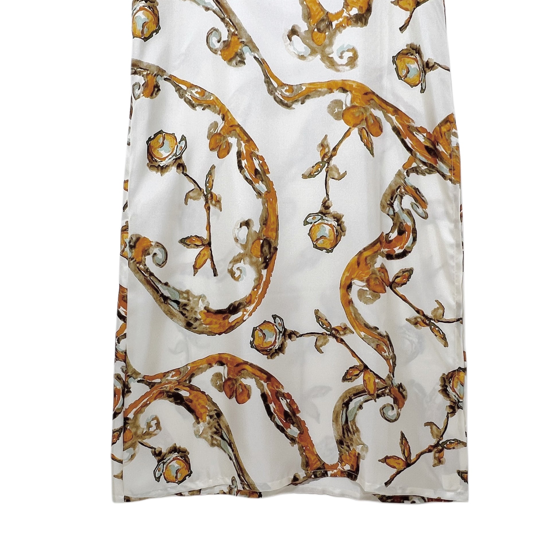 【La Prestic Ouiston】kimono-sleeved long dress with side slit