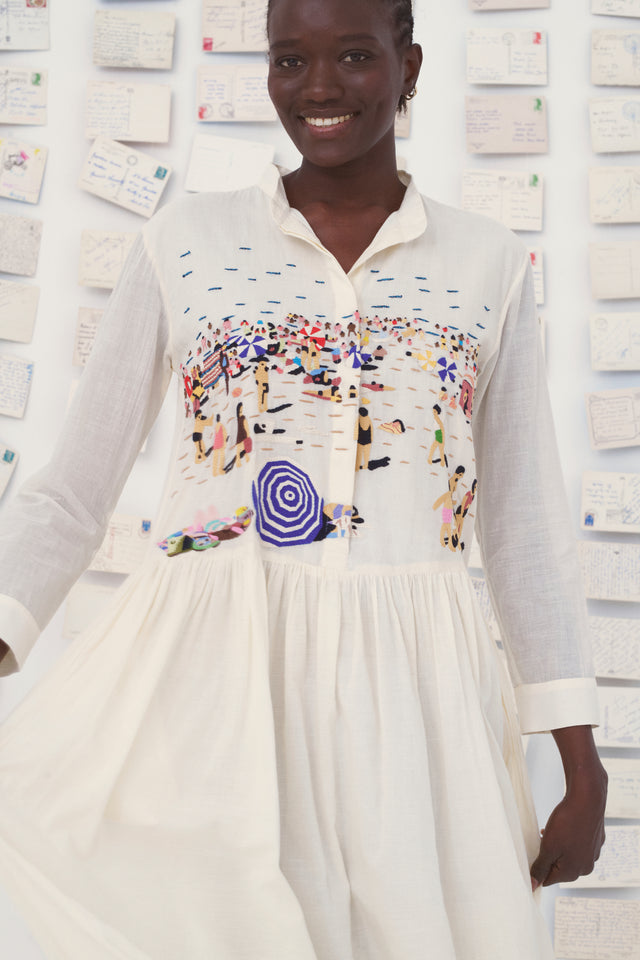 Mii Collection】hand embroidered long dress/60 | フィールシーン