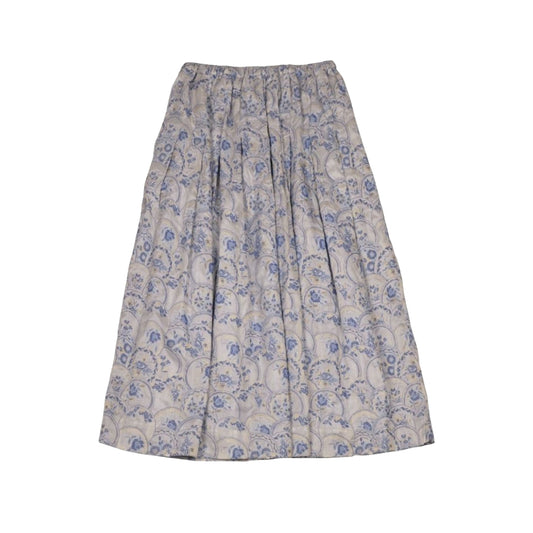 【Mii Collection】Jaquard Woven Brocade Skirt #36