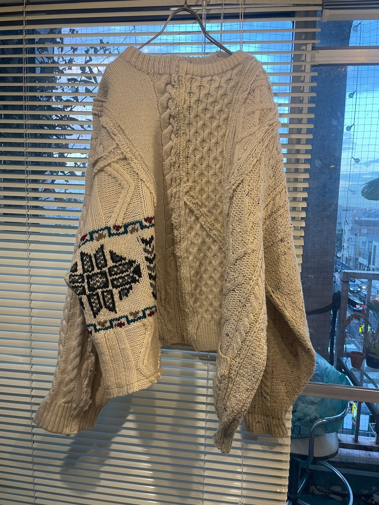 【nisai】白のニット