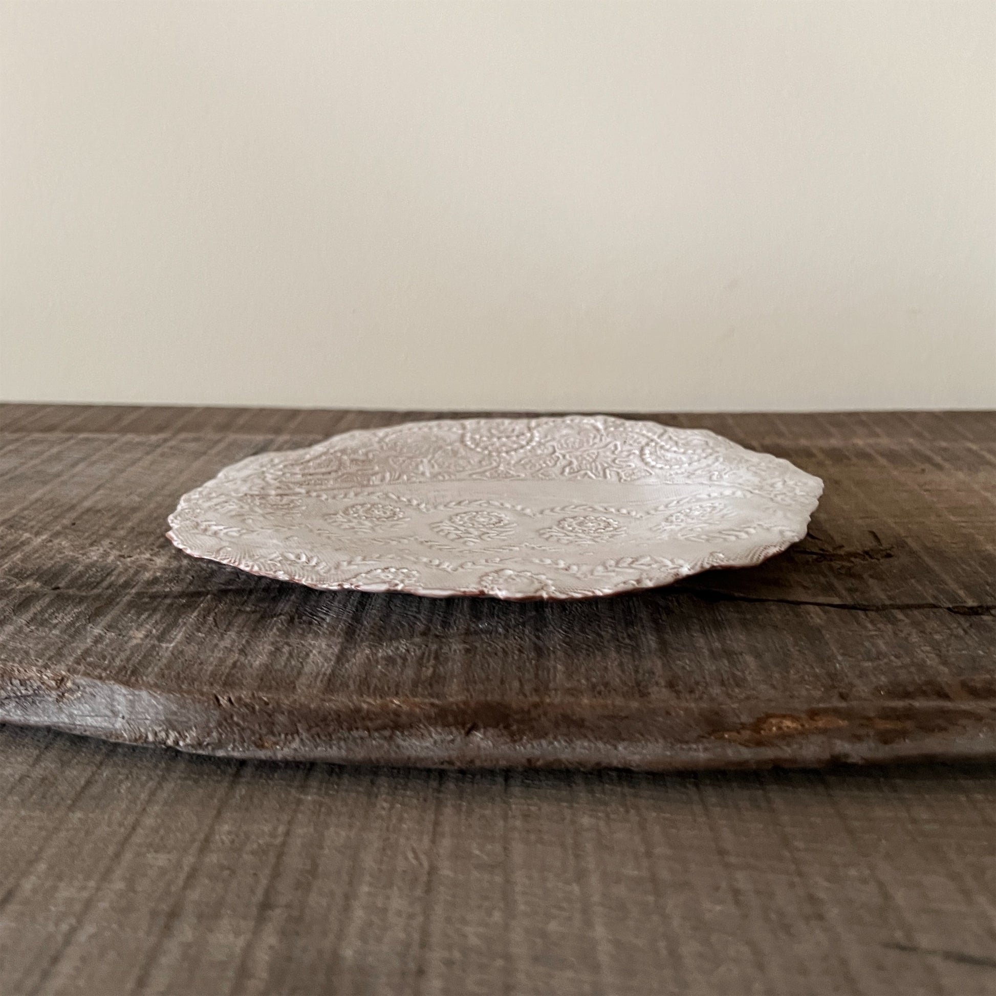 【 Valerie Casado】プレート C-Assiette Dessert Aerien_Rouge31