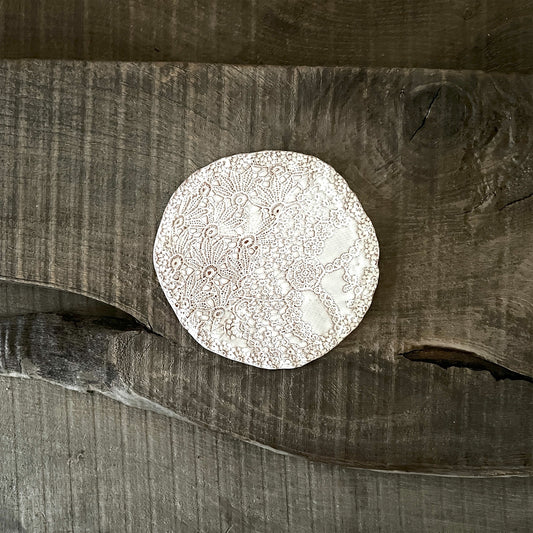 【 Valerie Casado】ソーサー Sous Tasse Simple_Rouge-2