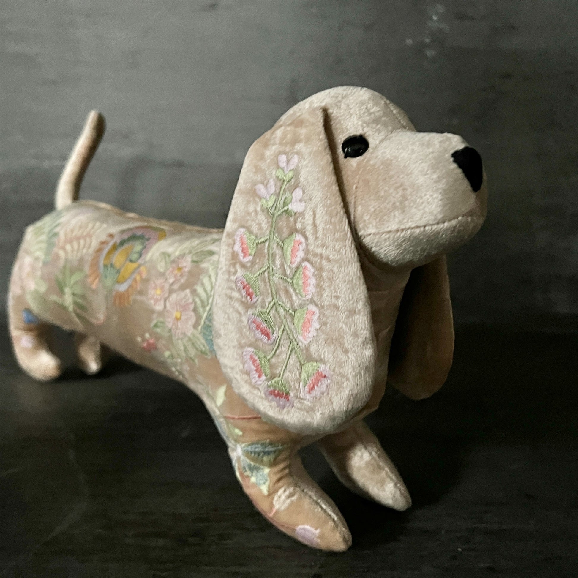【Anke Drechsel】シルクベルベット Dachshund_Taube