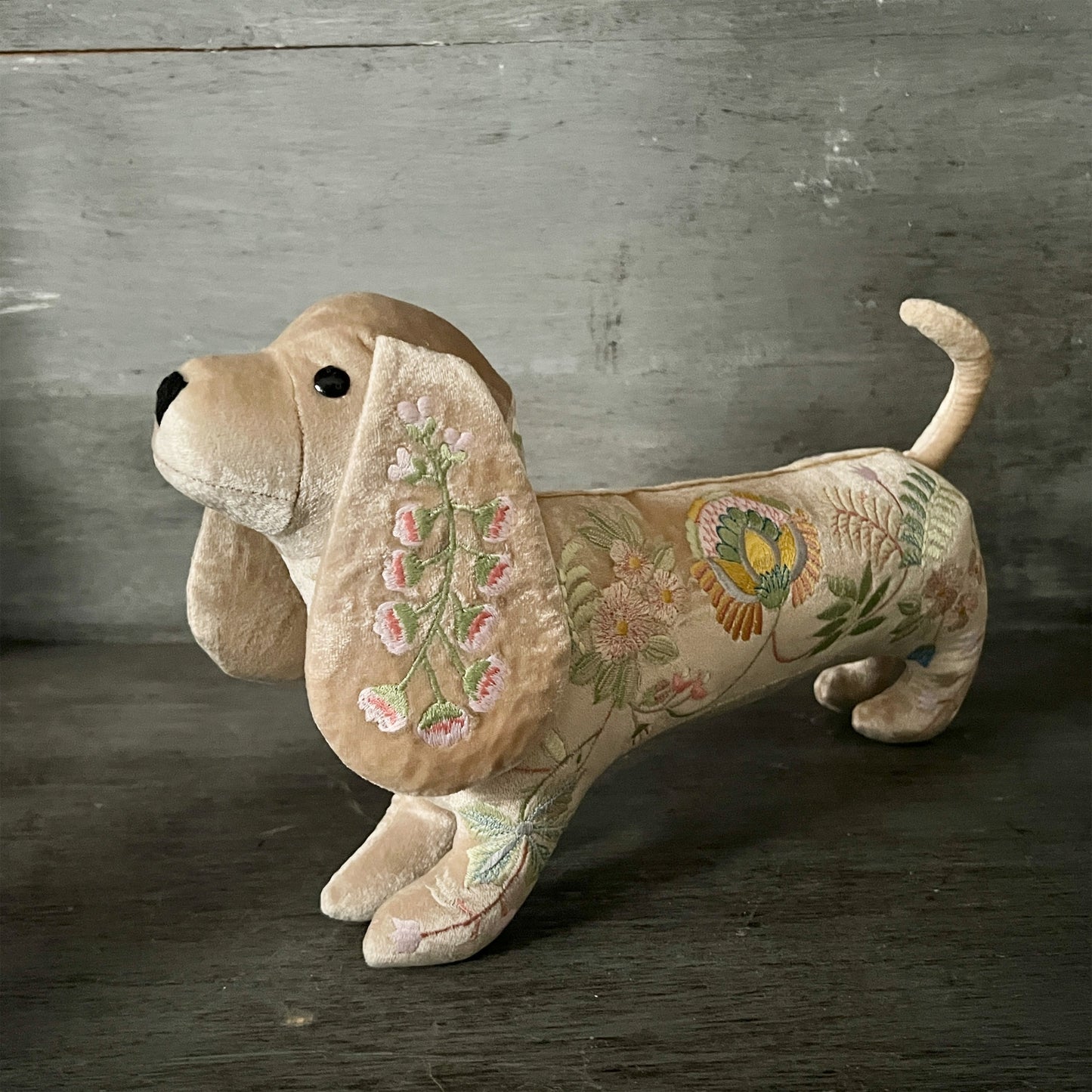 【Anke Drechsel】シルクベルベット Dachshund_Taube
